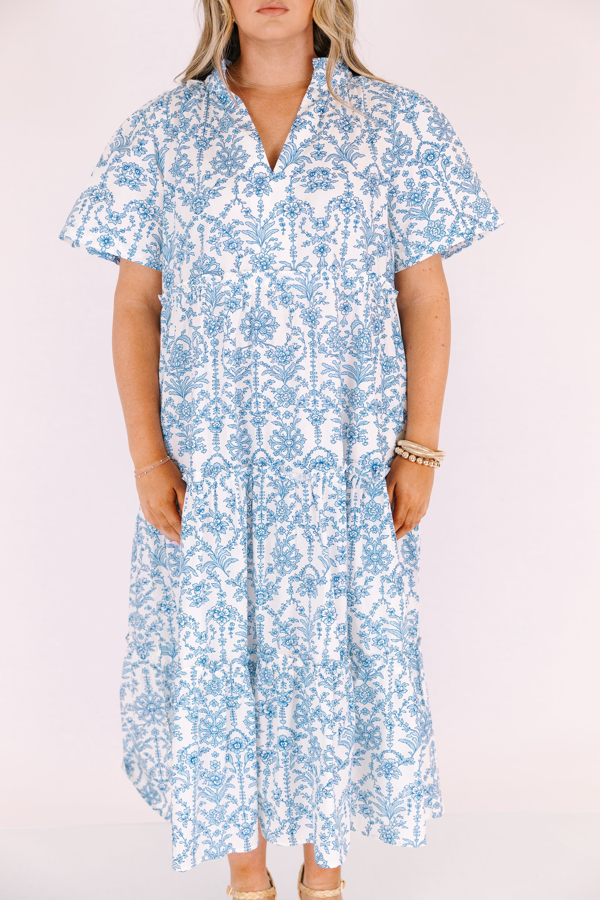 Straight Shot Dress, Cerulean