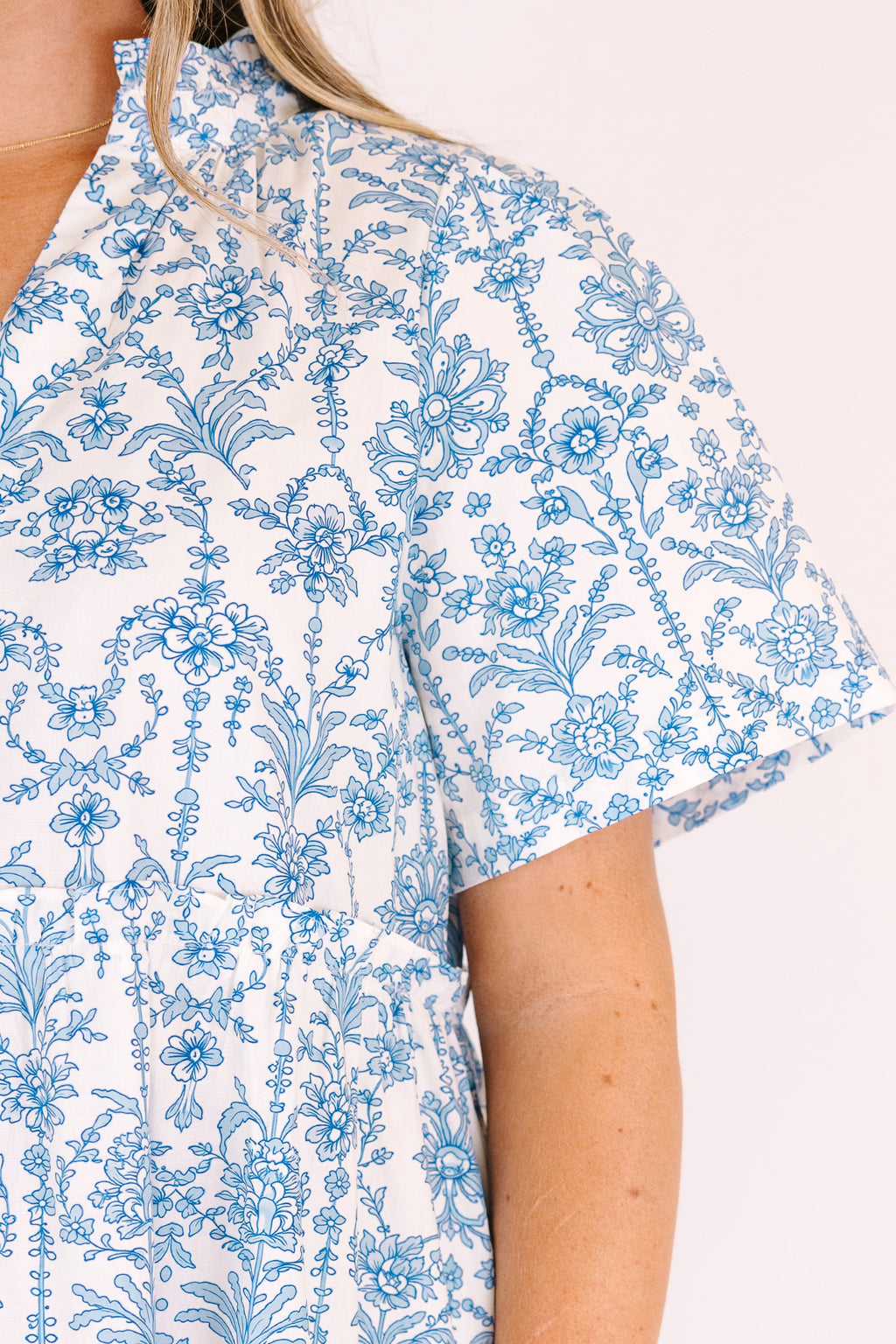 Straight Shot Dress, Cerulean