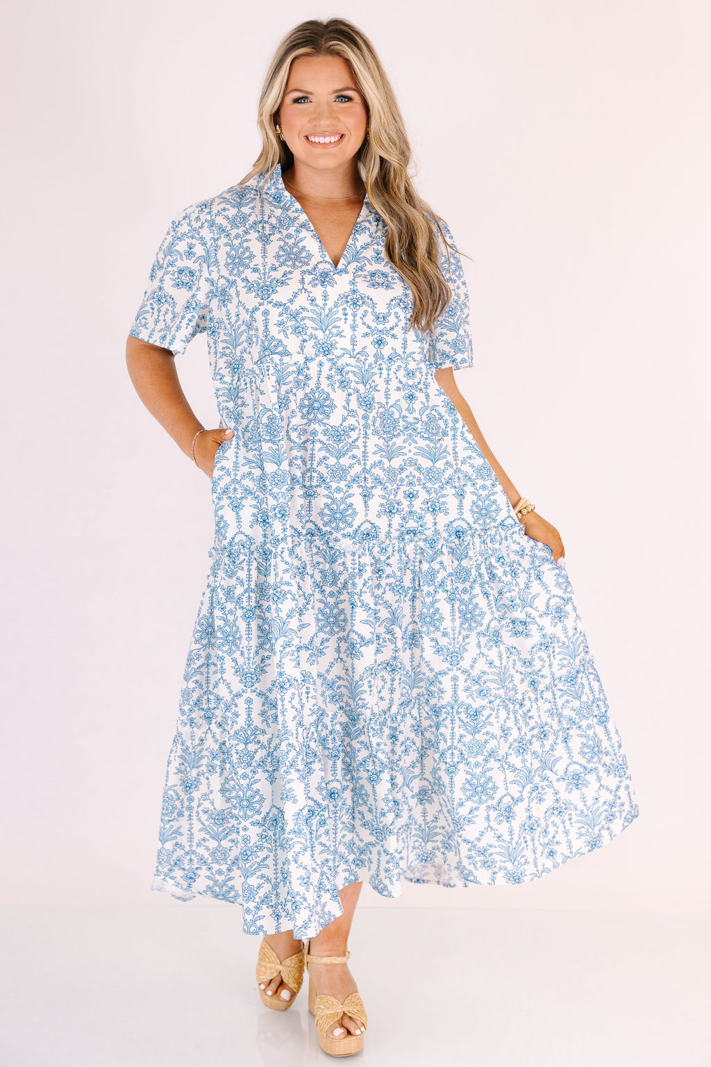 Straight Shot Dress, Cerulean