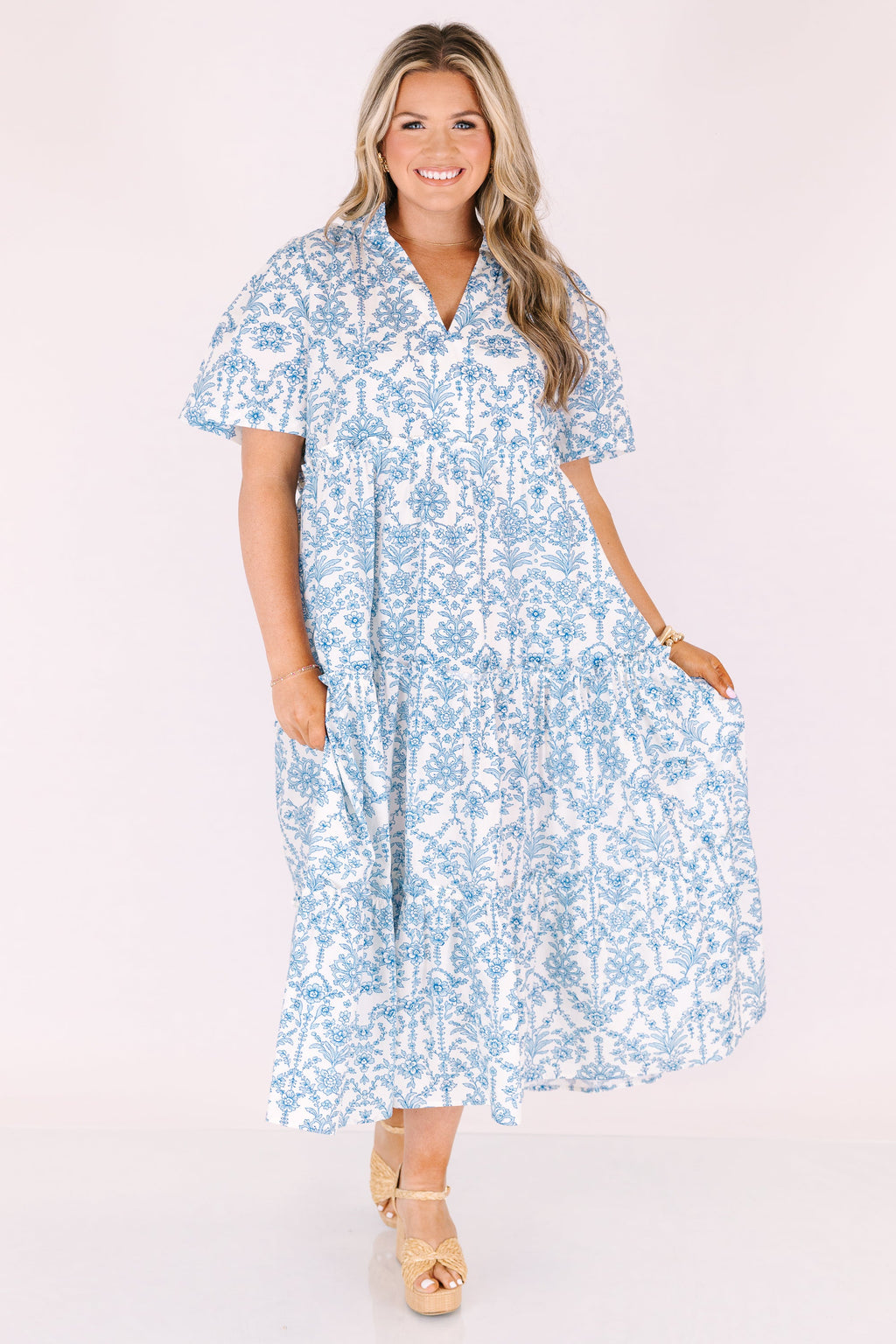 Straight Shot Dress, Cerulean
