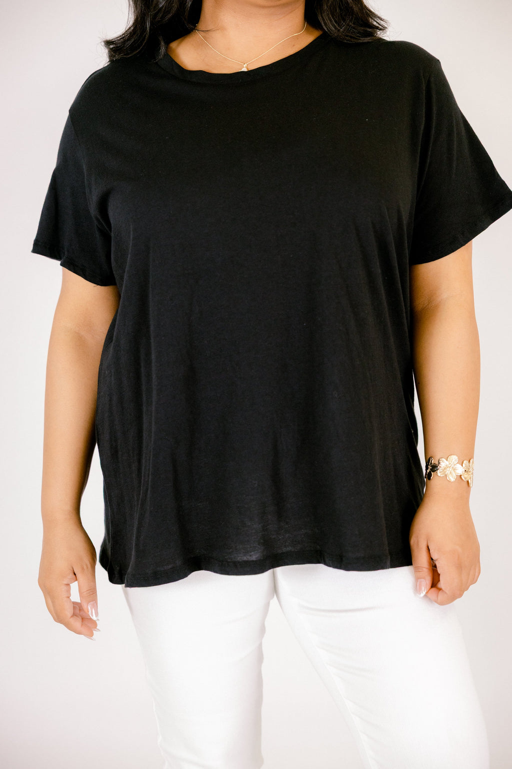 String Of Luck Tee, Black