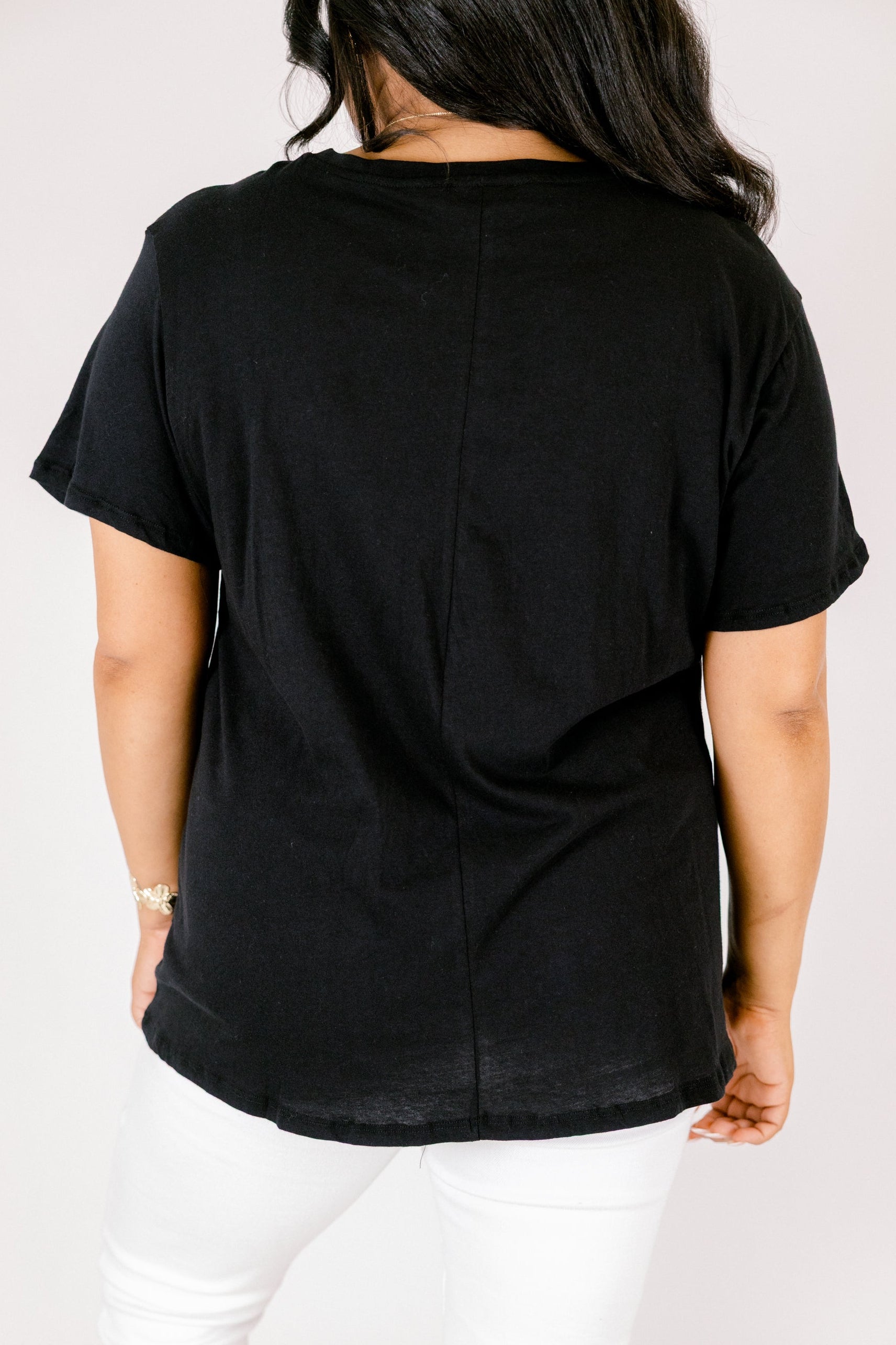 String Of Luck Tee, Black