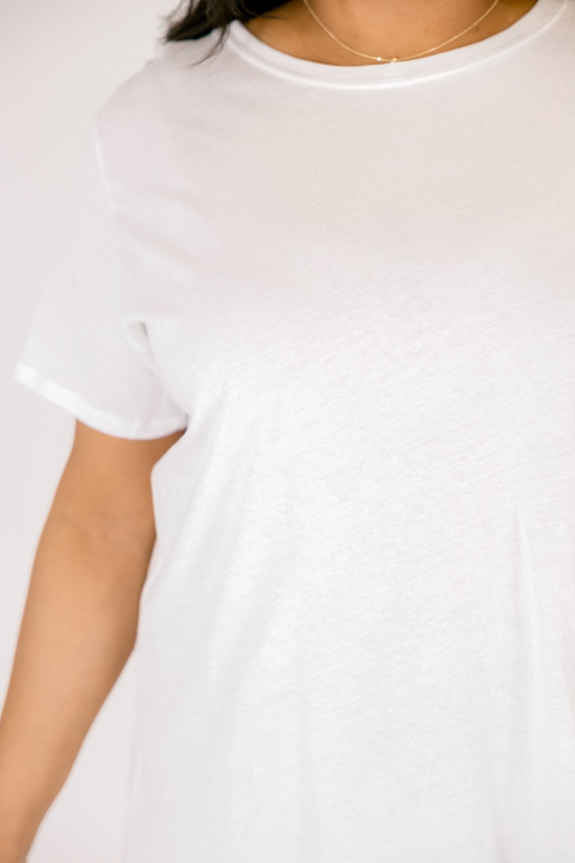 String of Luck Tee, White