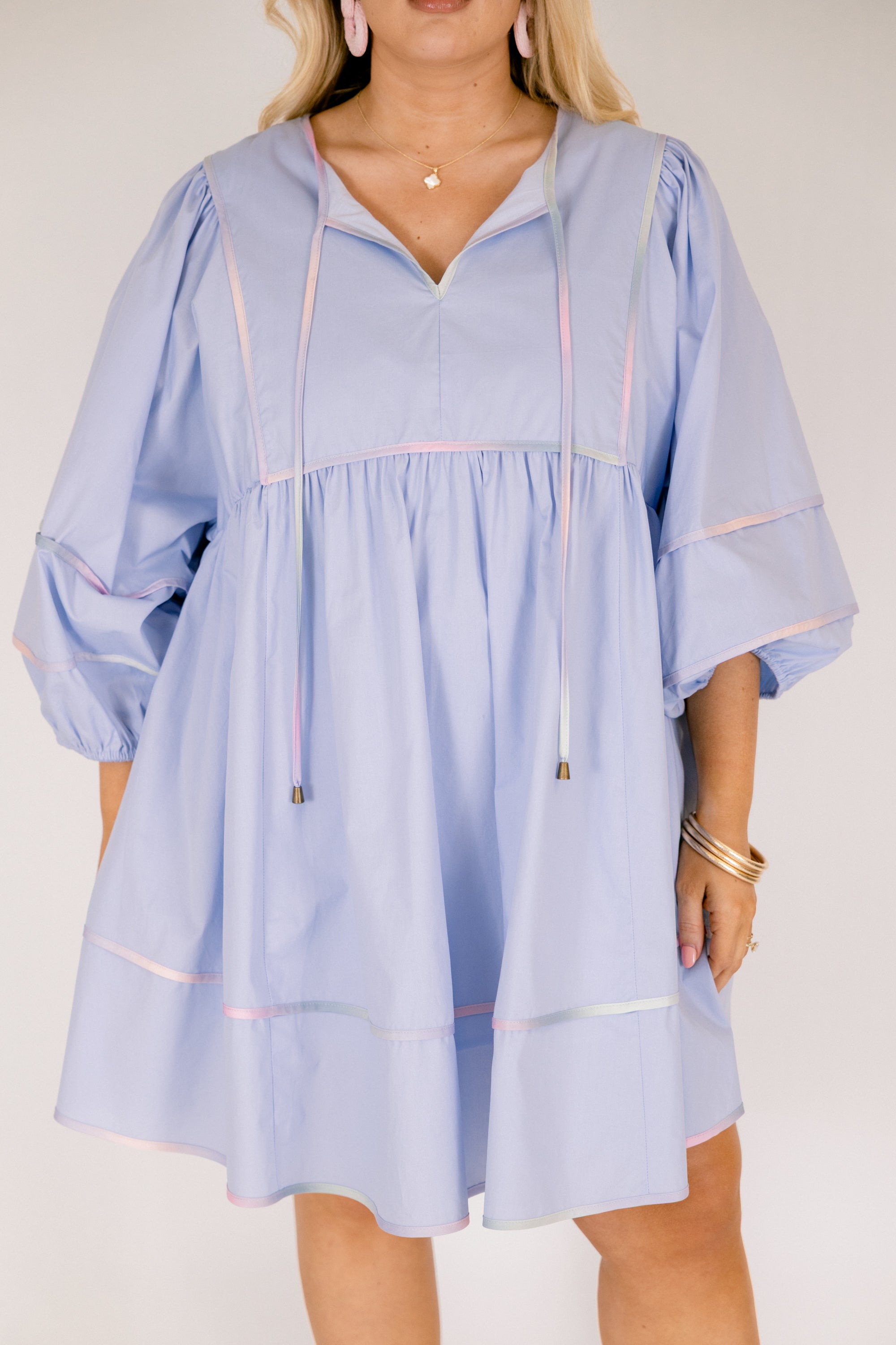 Stuck In Your Ways Dress, Baby Blue