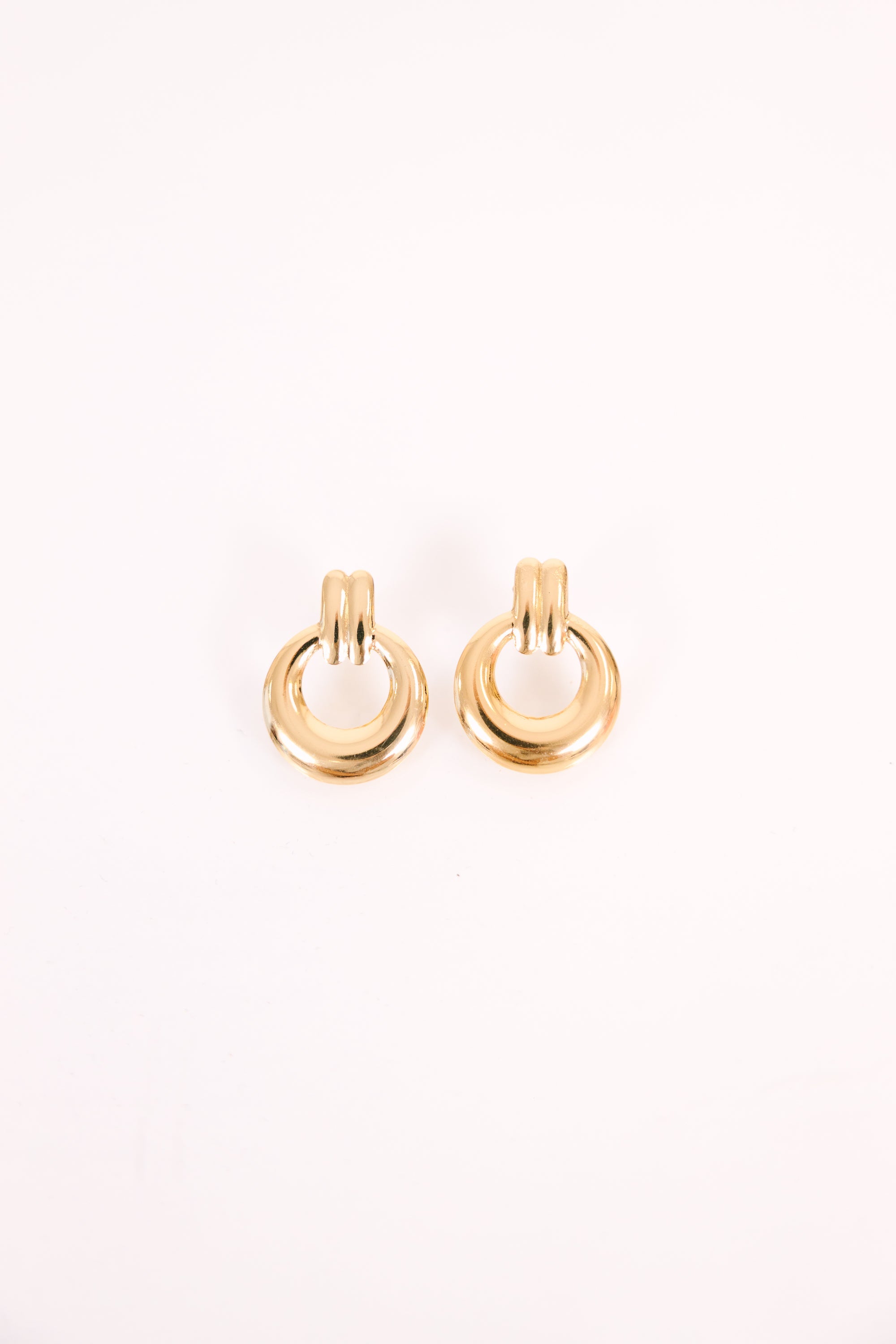 Subtle Shine Earrings, Gold