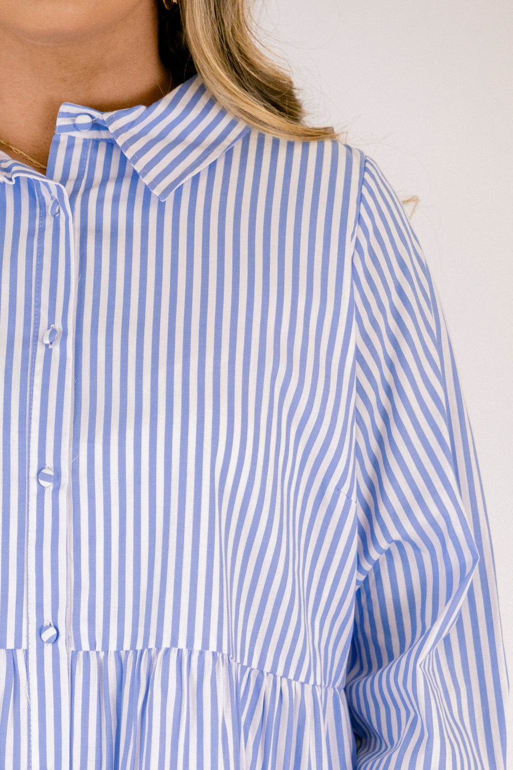 Such A Staple Dress, Blue Stripe