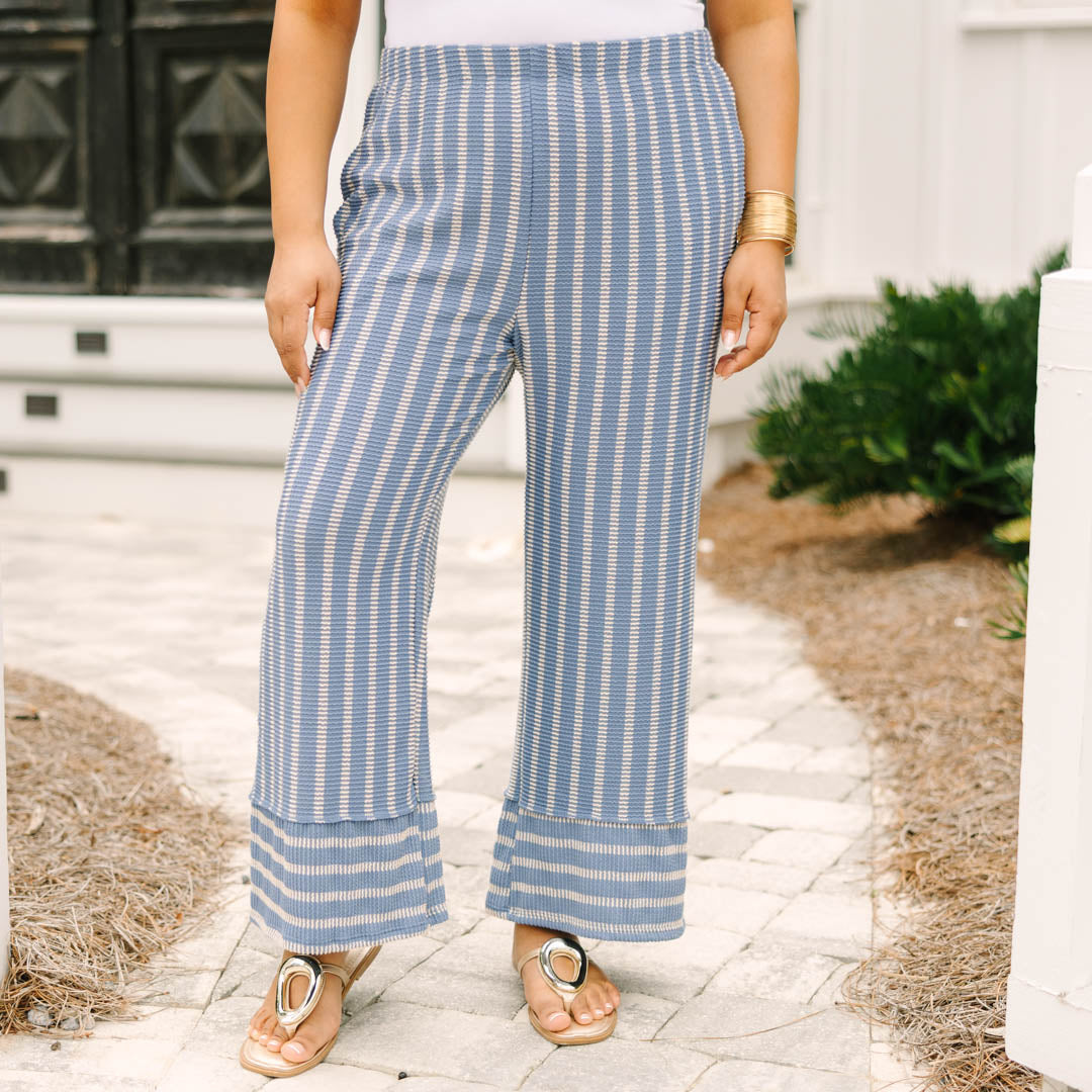 Summer At The Market Pants, Indigo