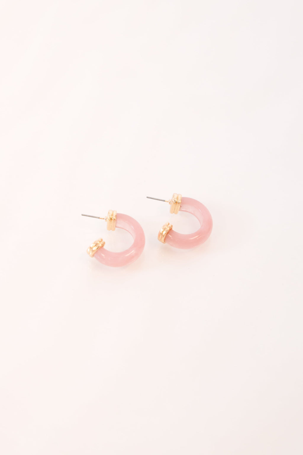 Sunset Blush Earrings, Pink