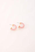 Sunset Blush Earrings, Pink