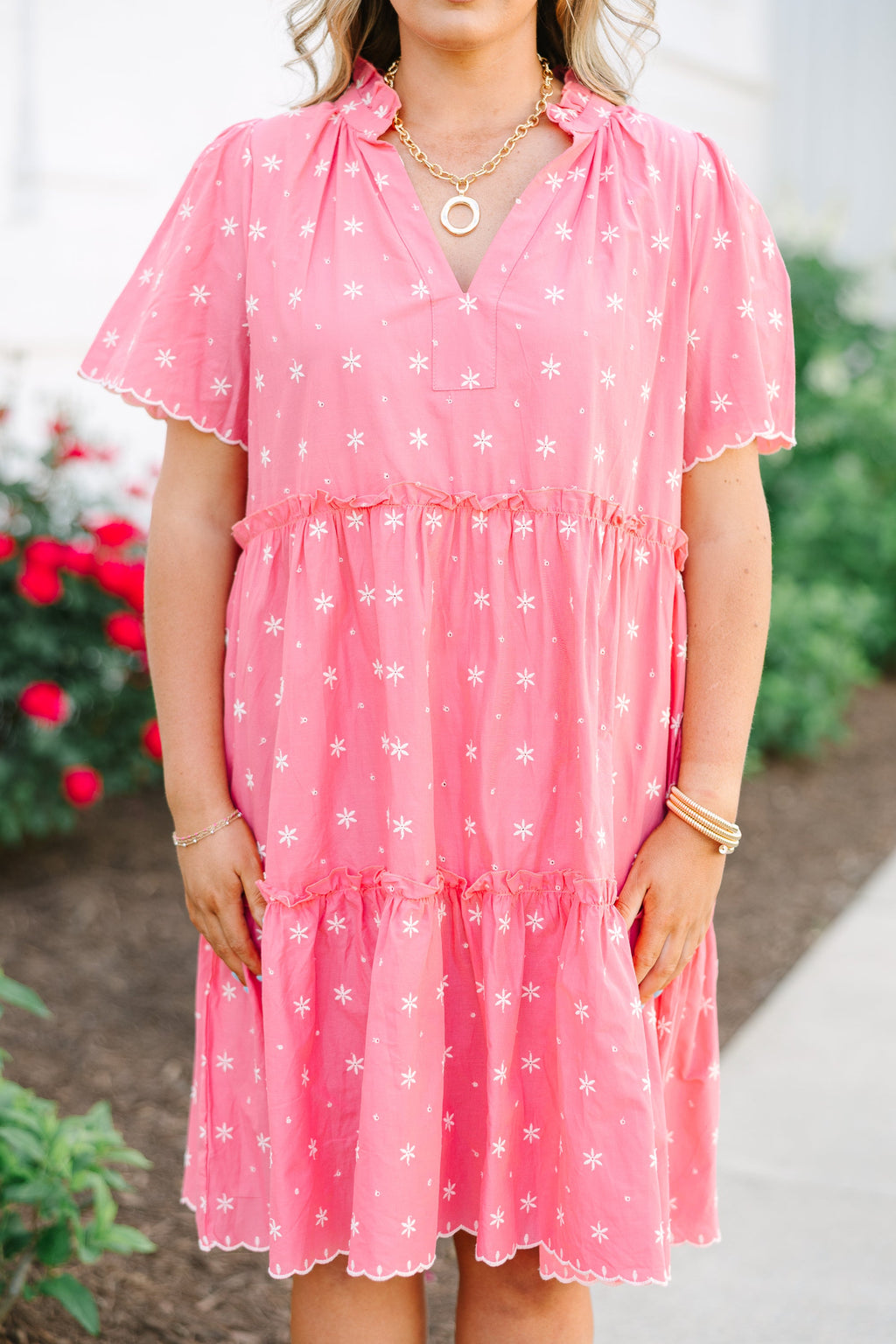 Sure Thing Dress, Pink