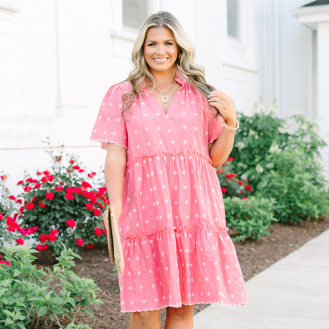 Sure Thing Dress, Pink