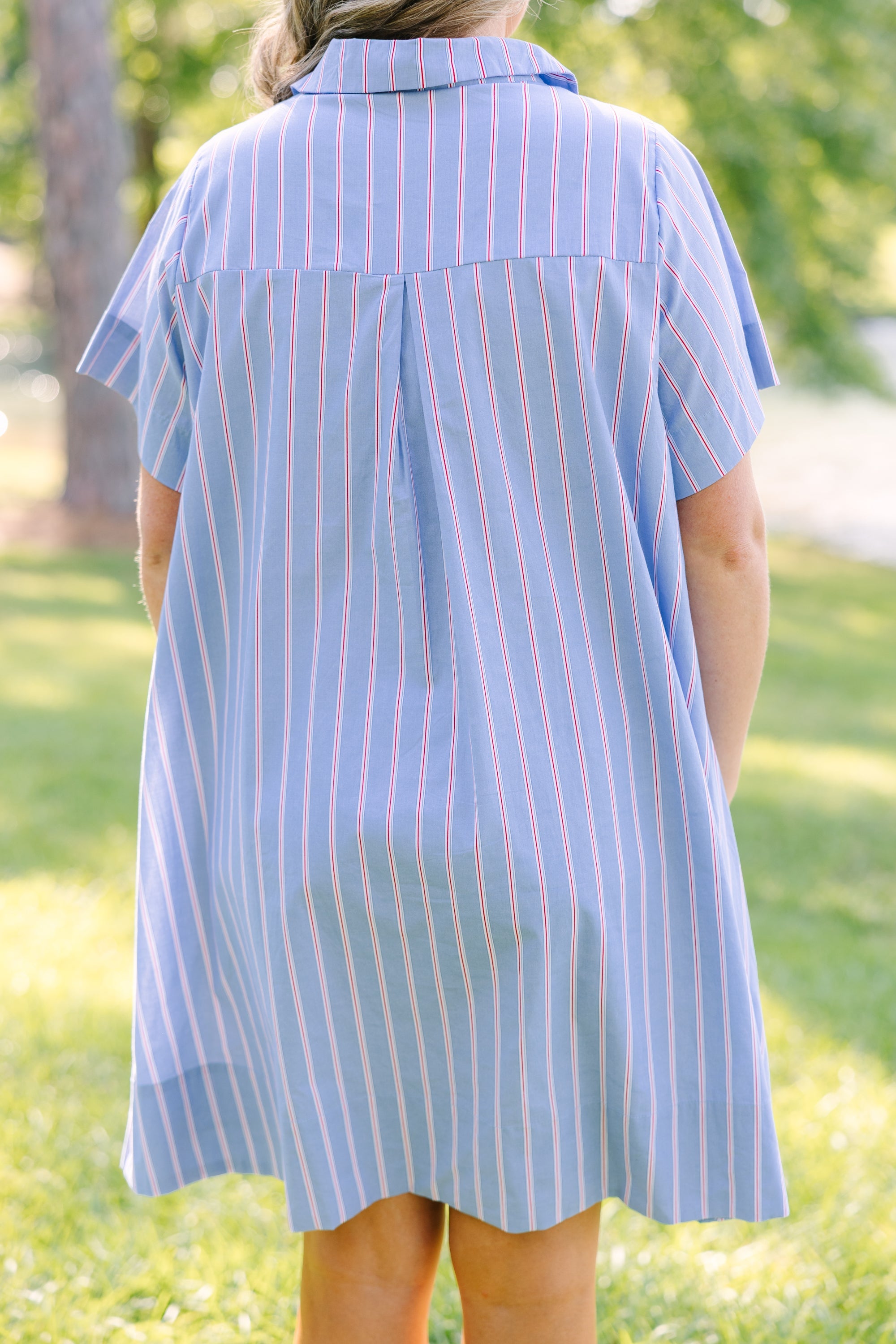 Sweet Breeze Dress, Blue Multi