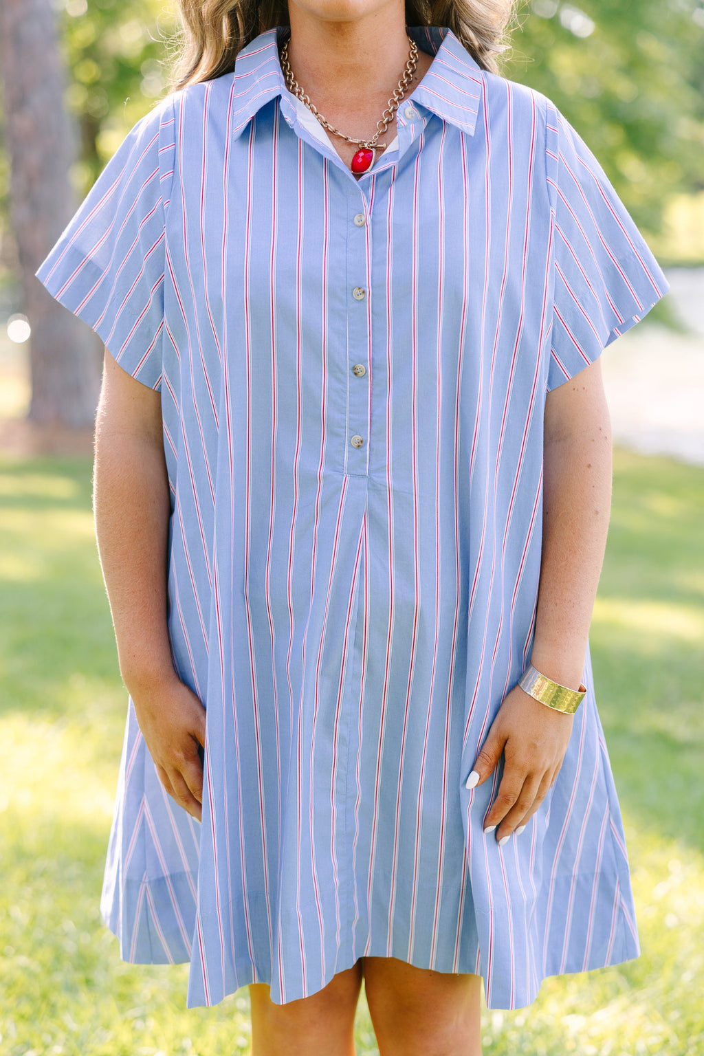 Sweet Breeze Dress, Blue Multi