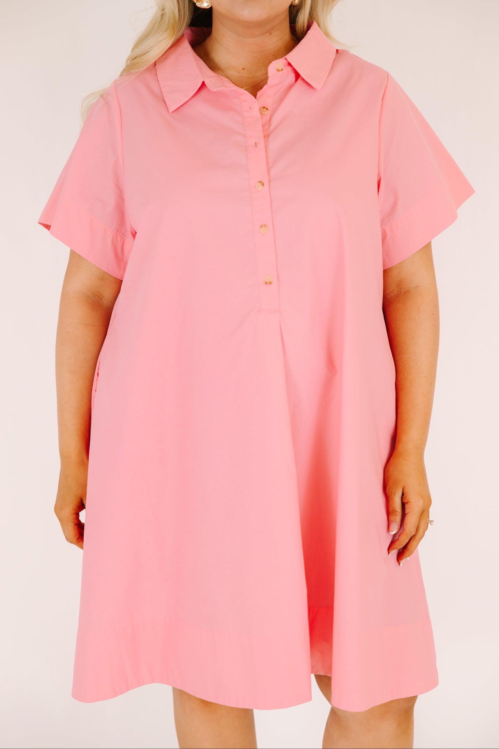 Sweet Breeze Dress, Hot Pink
