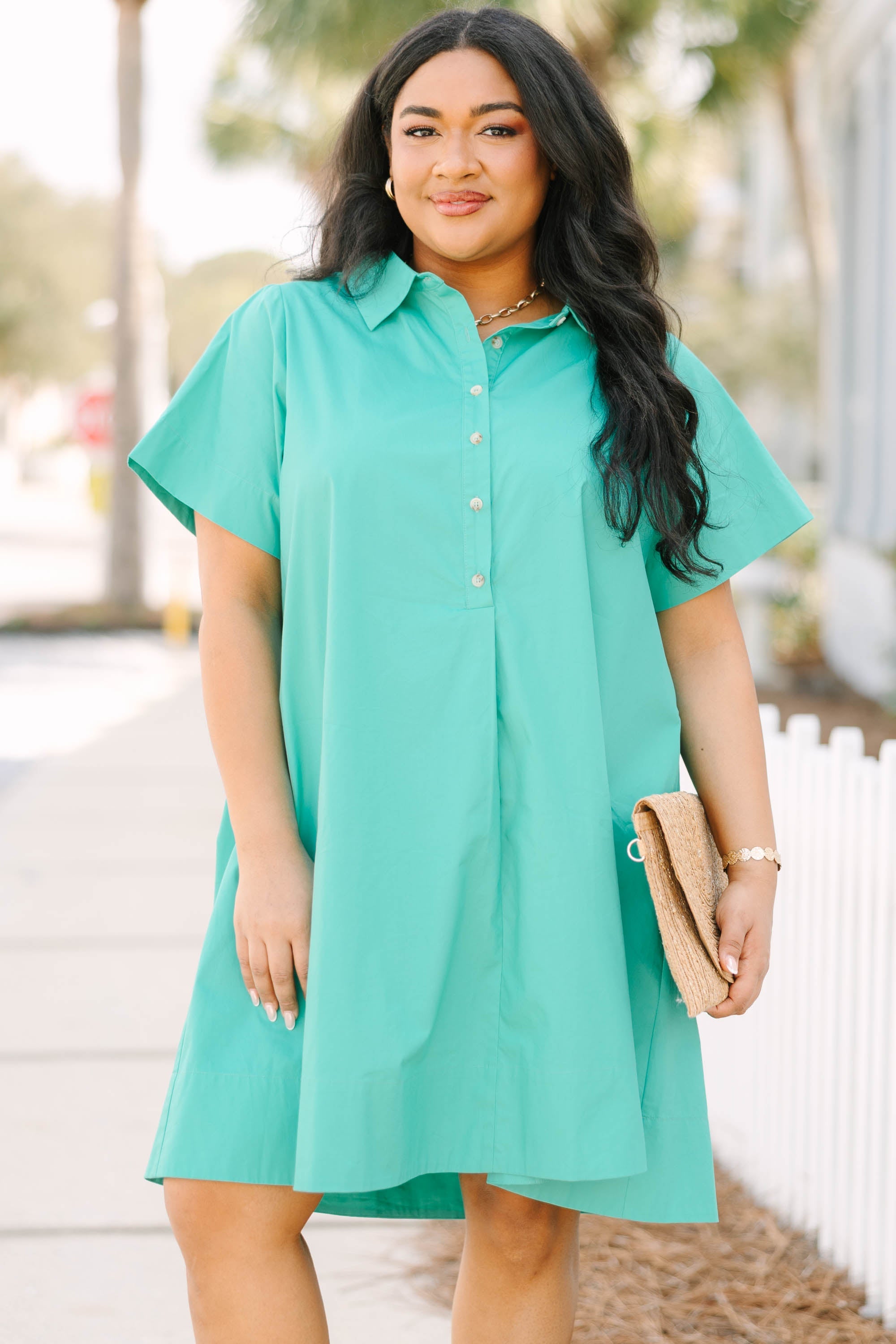 Sweet Breeze Dress, Kelly Green