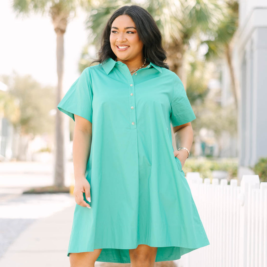 Sweet Breeze Dress, Kelly Green