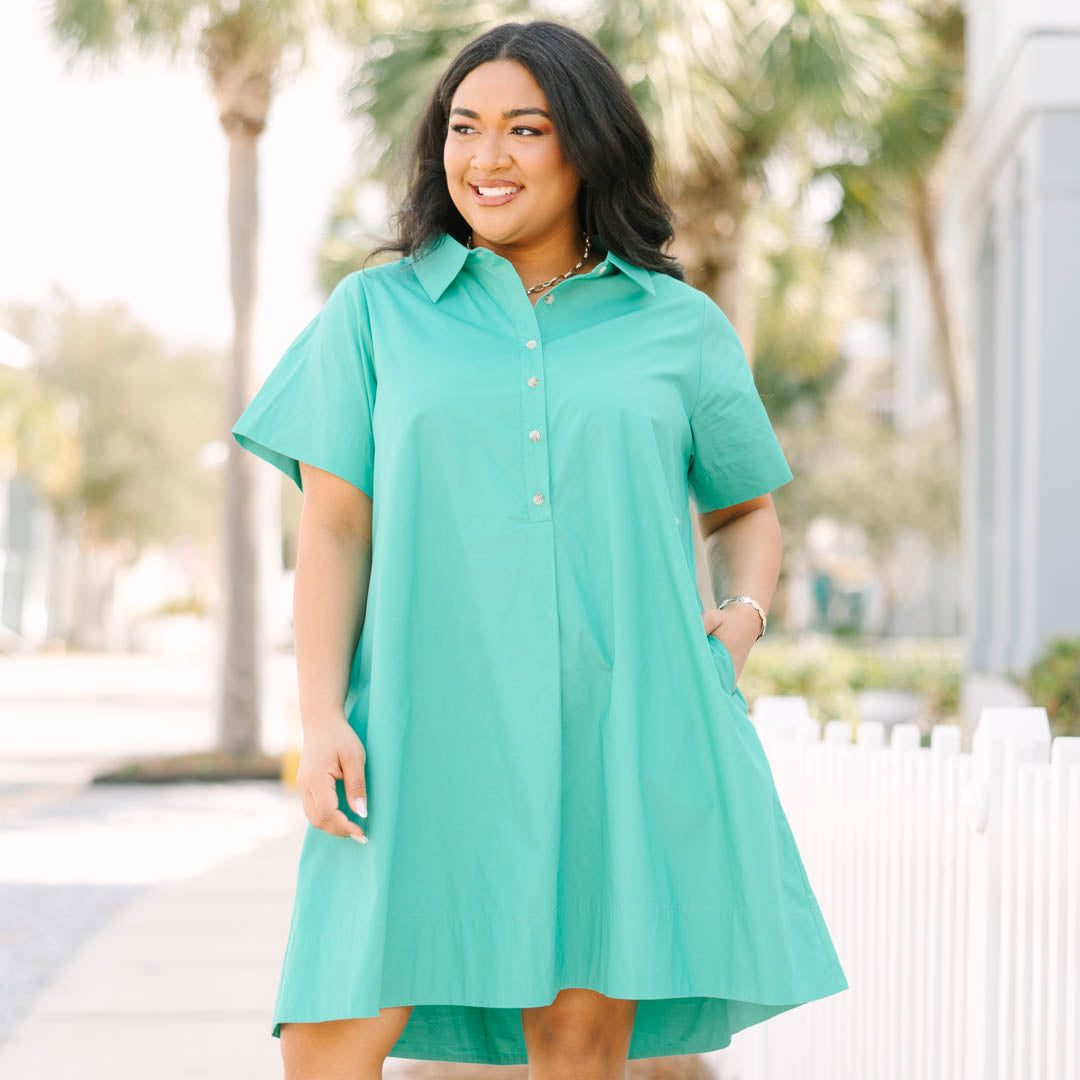 Sweet Breeze Dress, Kelly Green