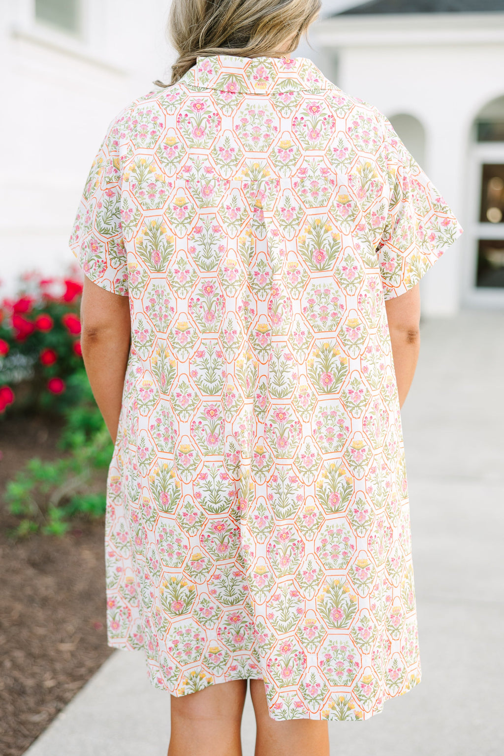 Sweet Breeze Dress, Orange Cream