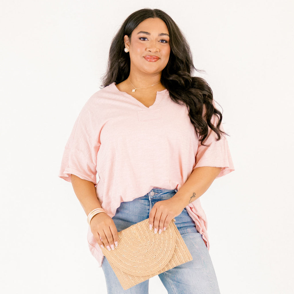 Sweet Like Sugar Top, Pink