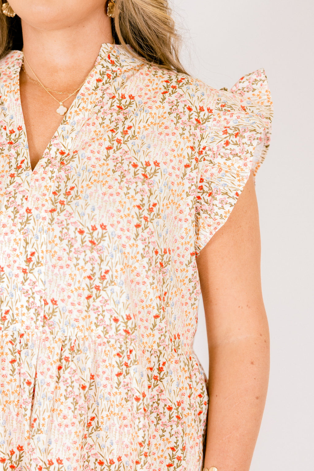 Sweet Nature Dress, Cream