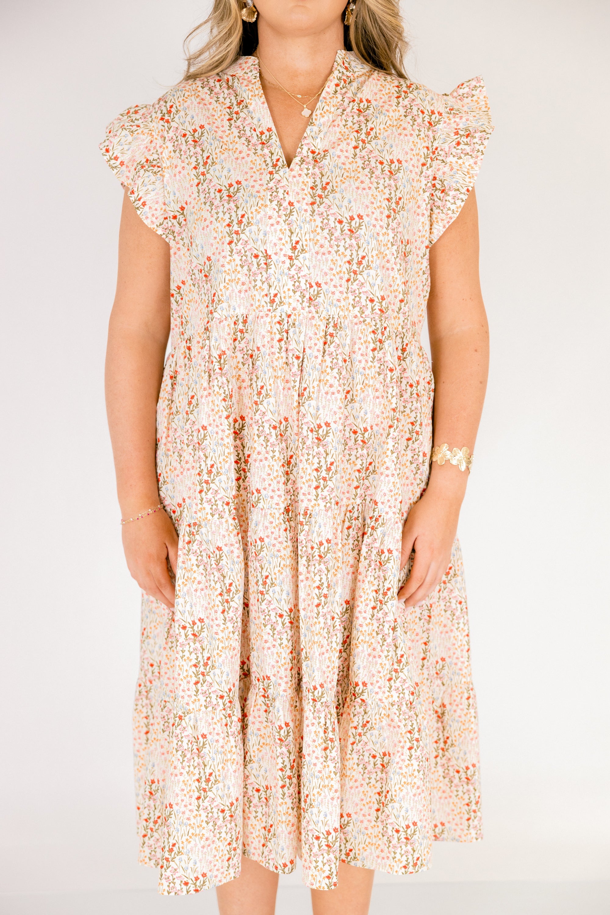 Sweet Nature Dress, Cream