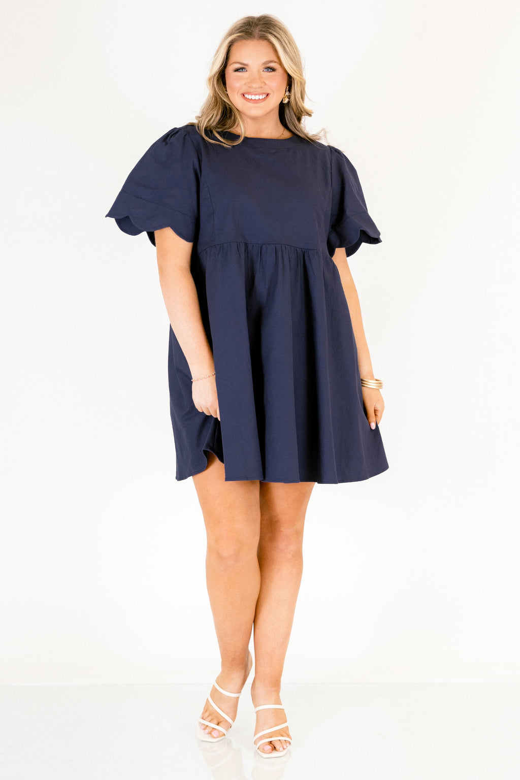 Sweet New Days Dress, Navy