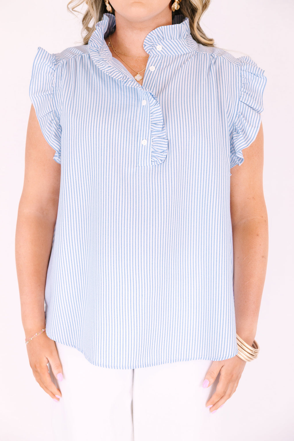 Sweet Notions Top, Blue