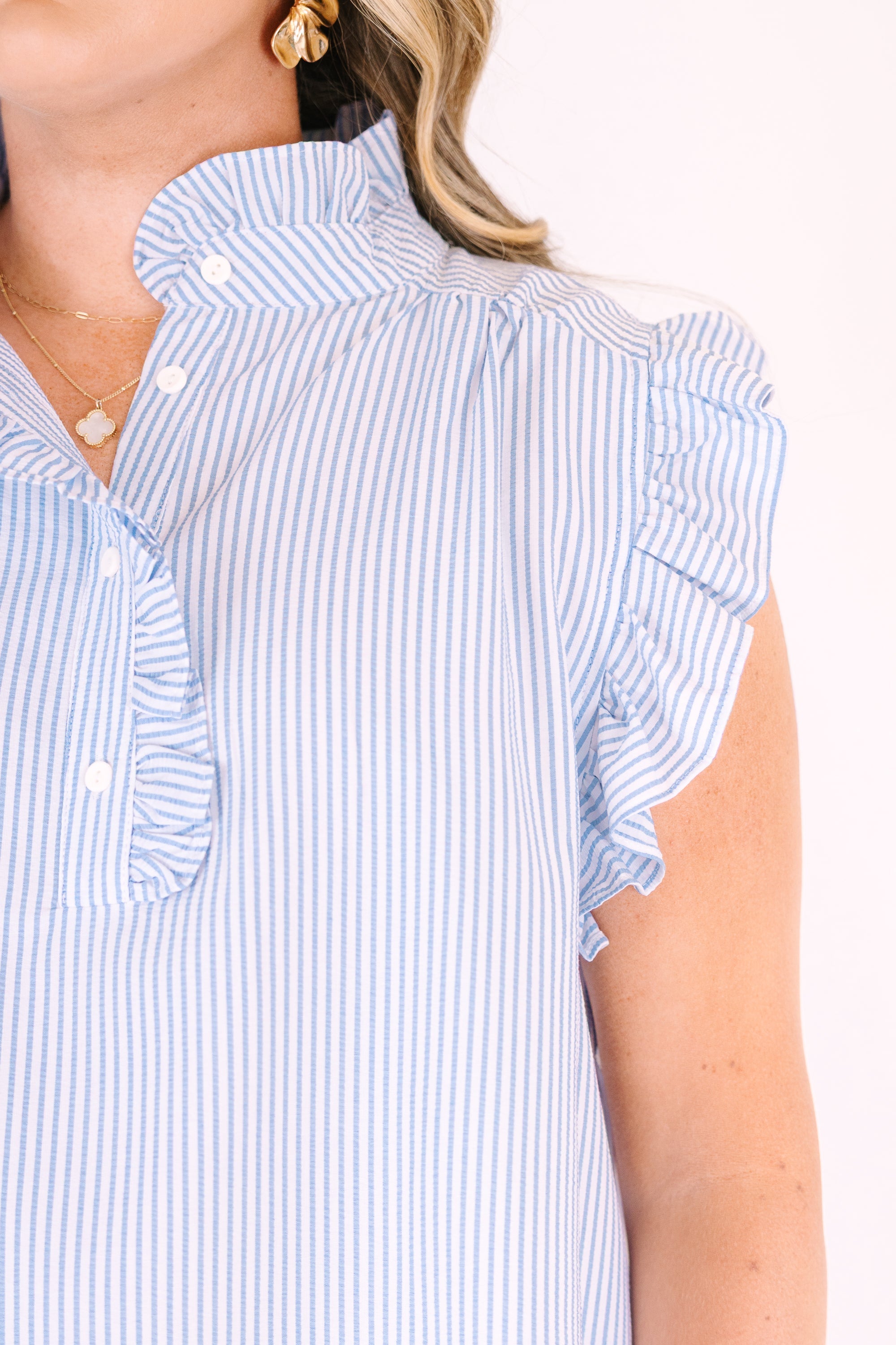 Sweet Notions Top, Blue