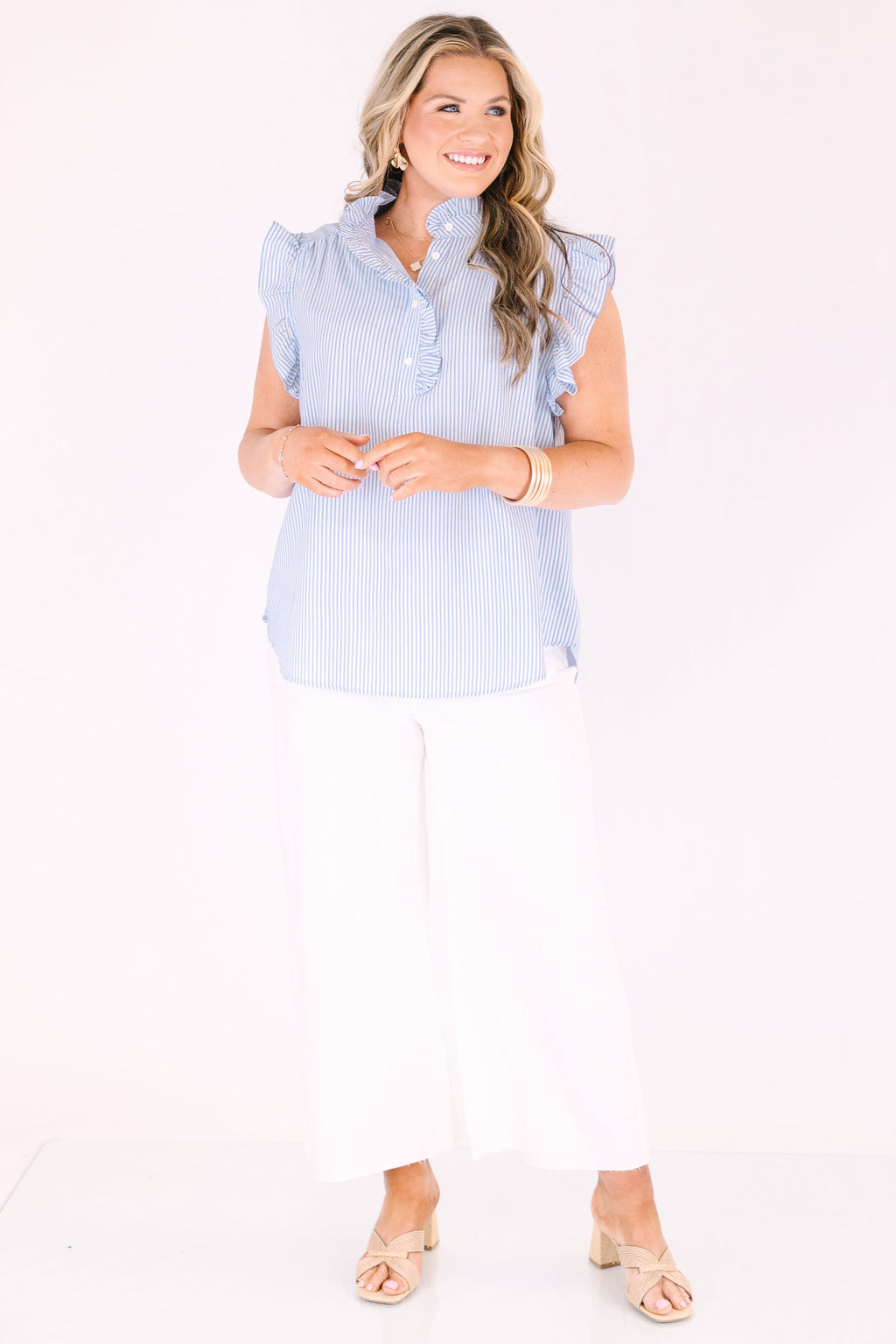 Sweet Notions Top, Blue