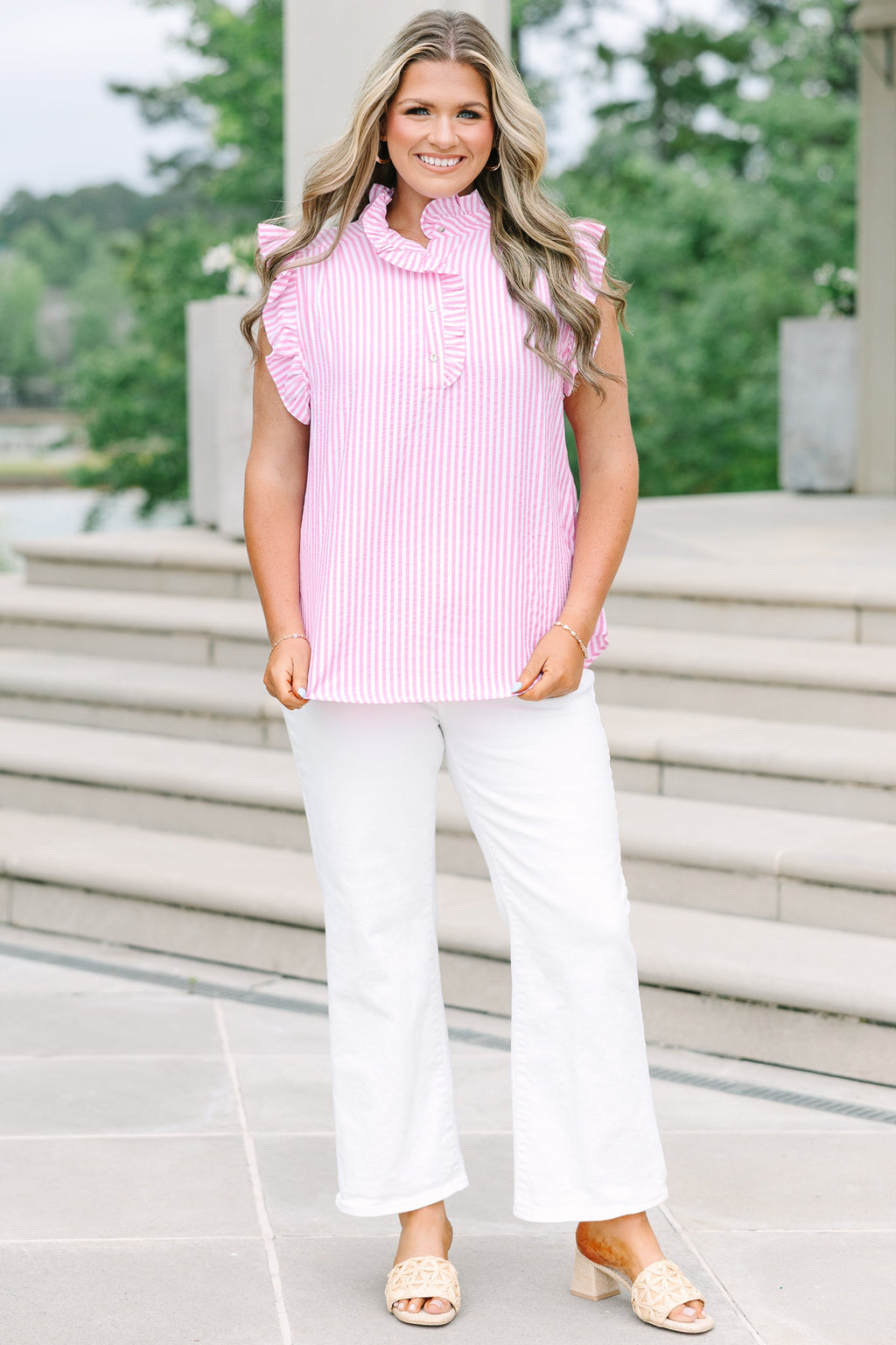 Sweet Notions Top, Pink