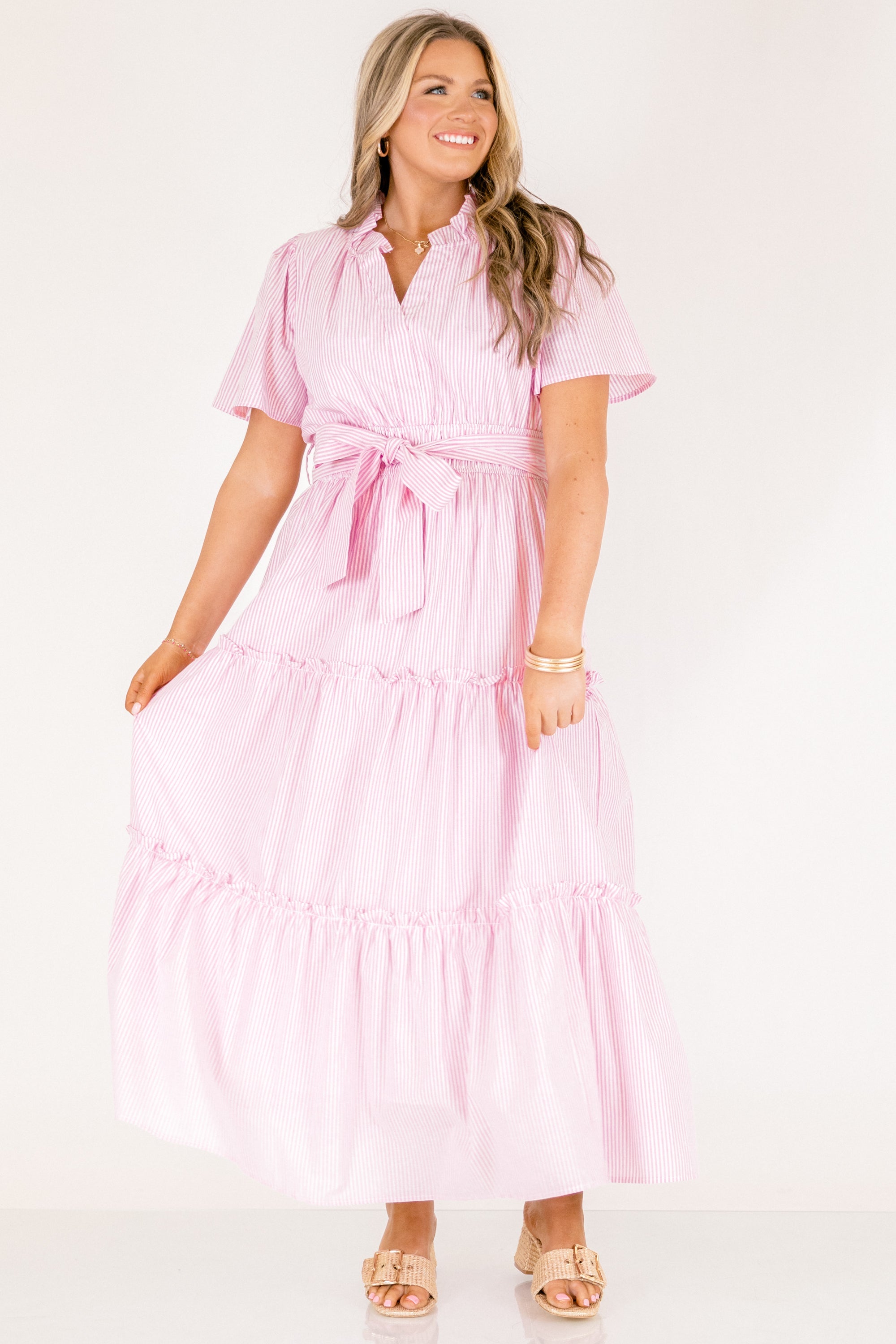 Sweet Thoughts Dress, Pink