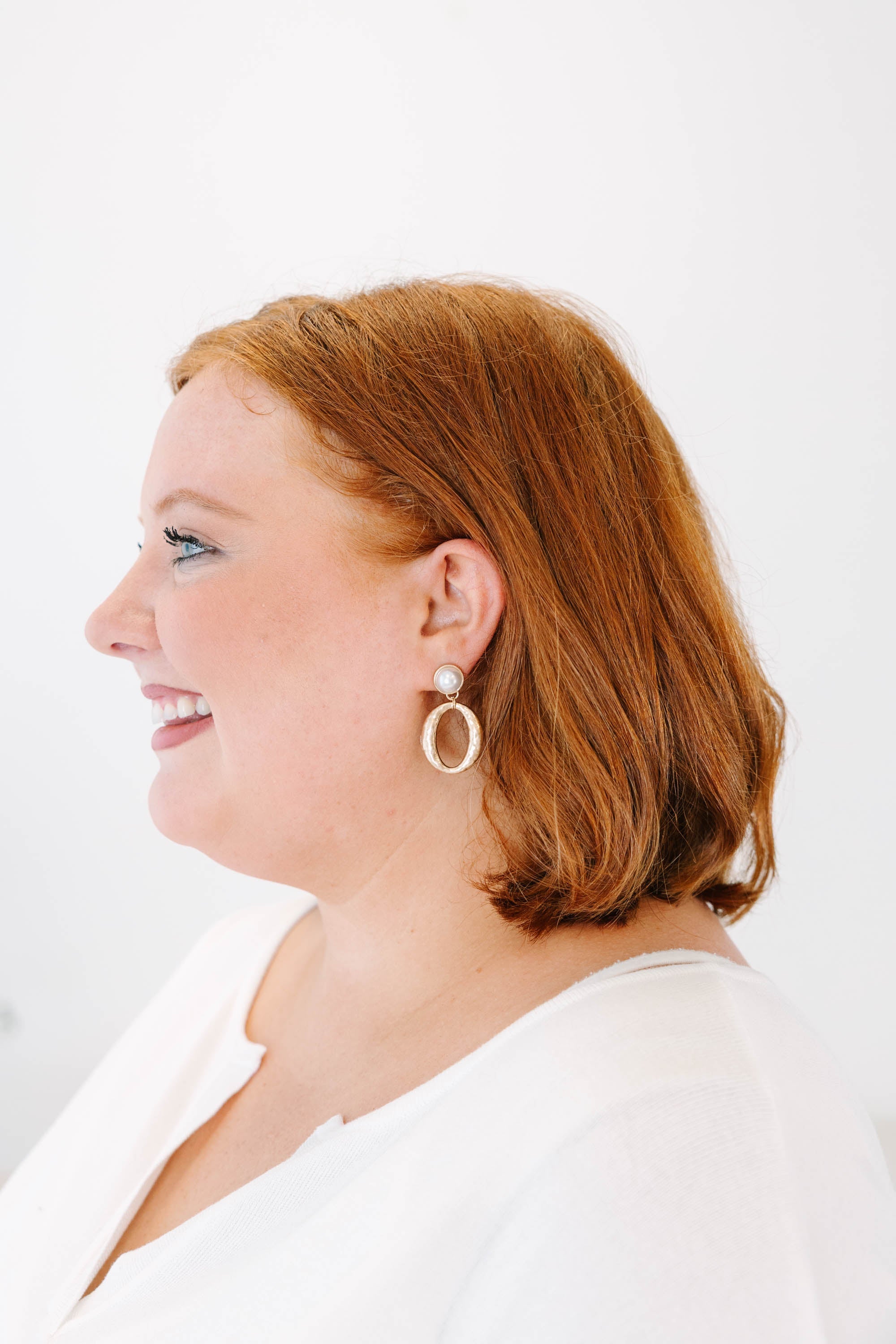 Take A Chance On Me Earrings, Gold