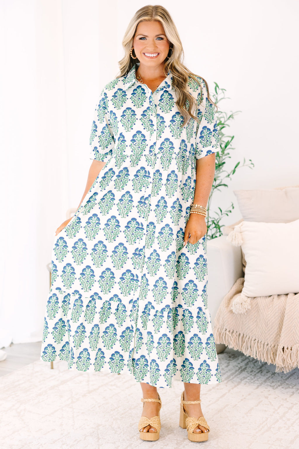 Take A Second Dress, Green