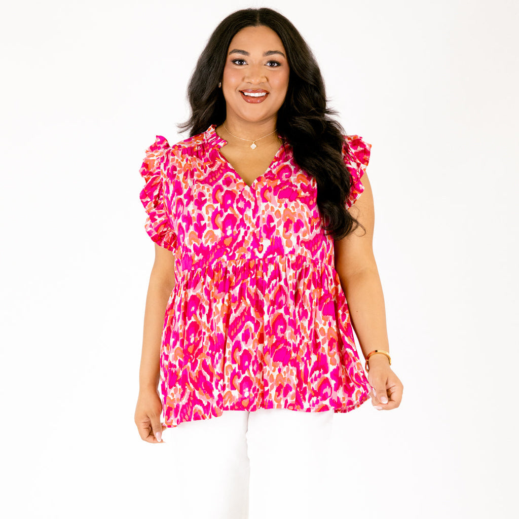 Telling The Truth Top, Pink