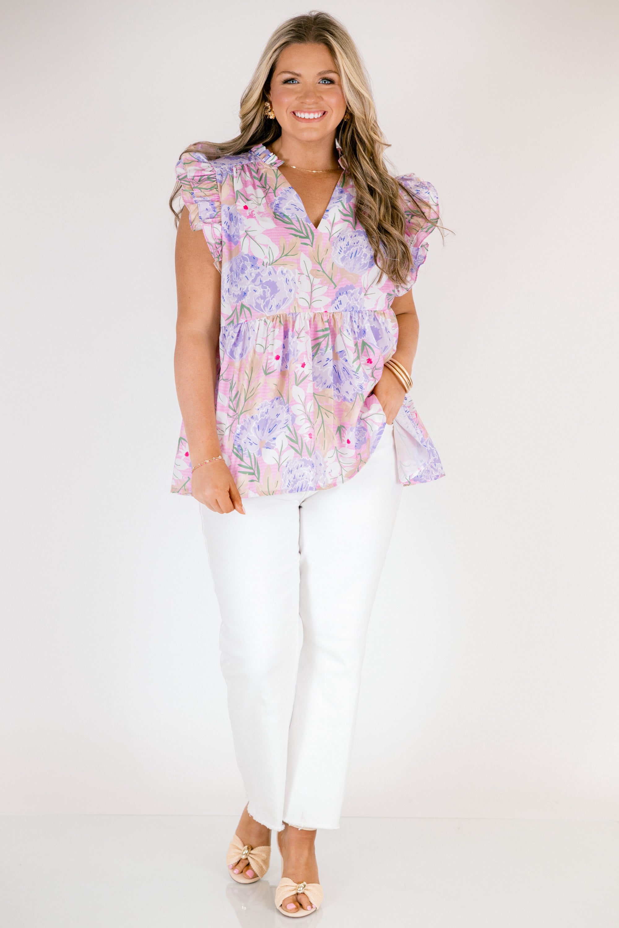 Telling The Truth Top, Purple