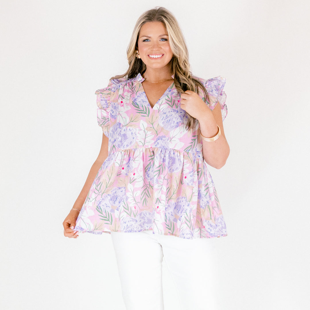 Telling The Truth Top, Purple