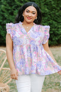 Telling The Truth Top, Purple