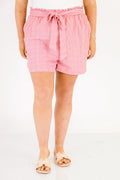 Tell Me A-Bow-T It Shorts, Pink