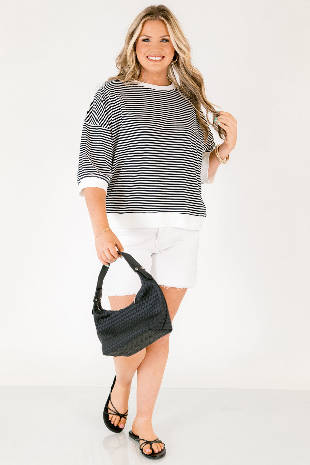 The Classic Coastline Top, Black