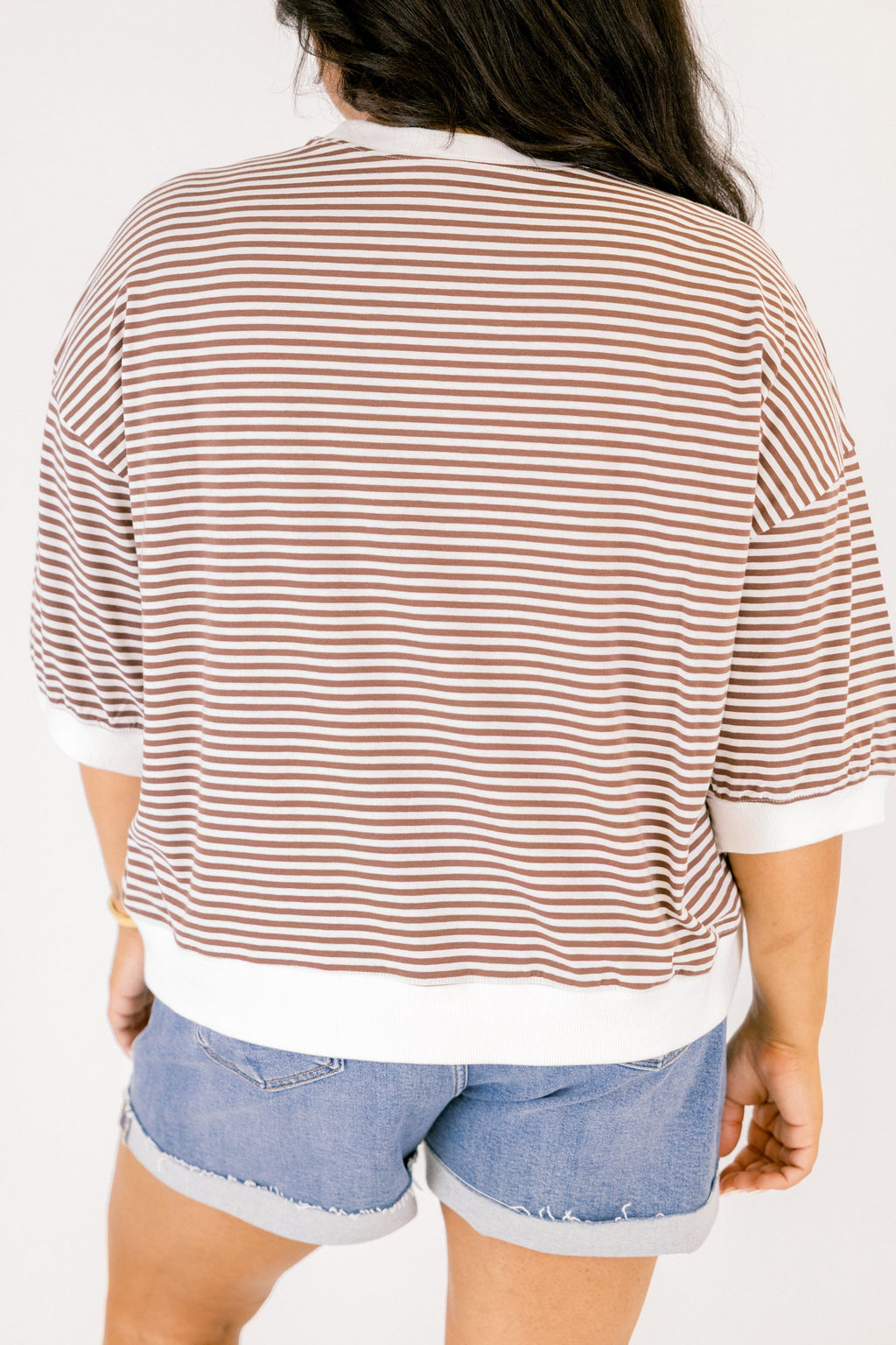 The Classic Coastline Top, Brown