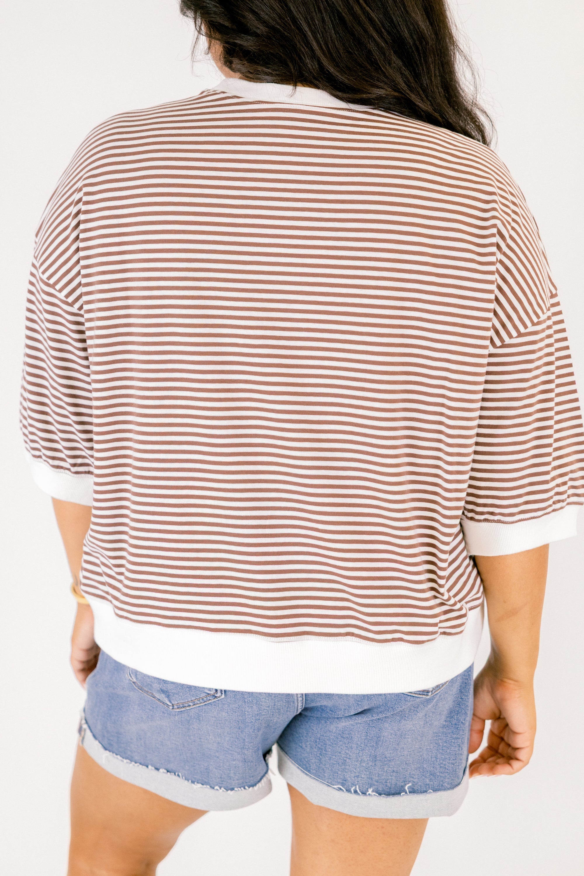 The Classic Coastline Top, Brown