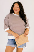The Classic Coastline Top, Brown