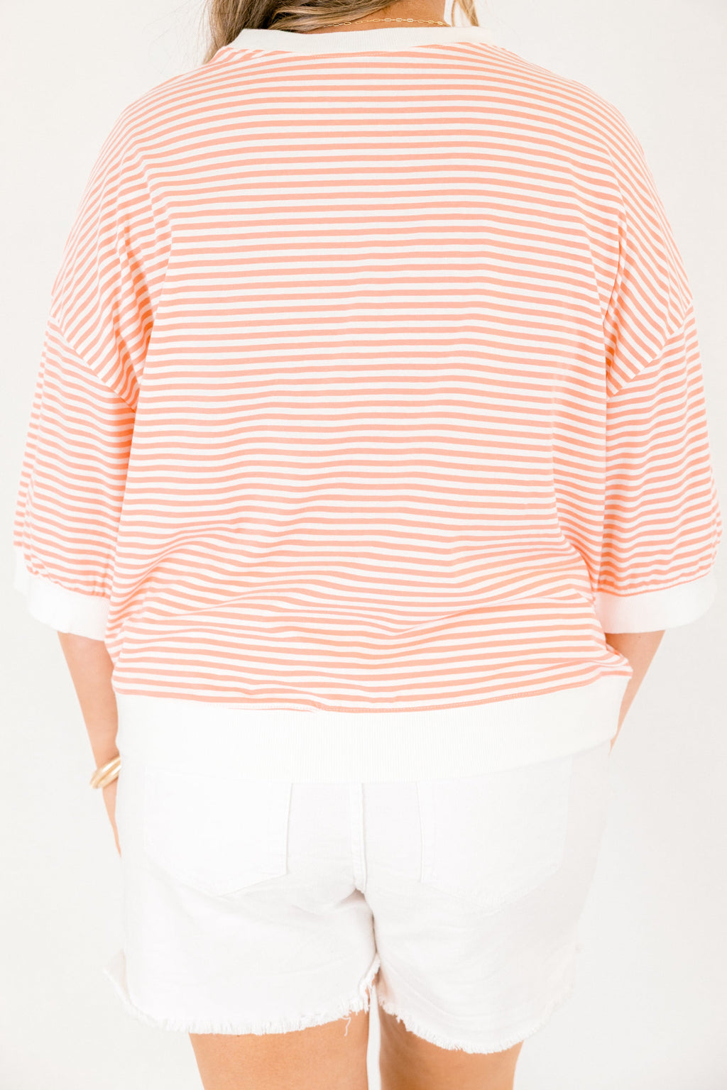 The Classic Coastline Top, Coral