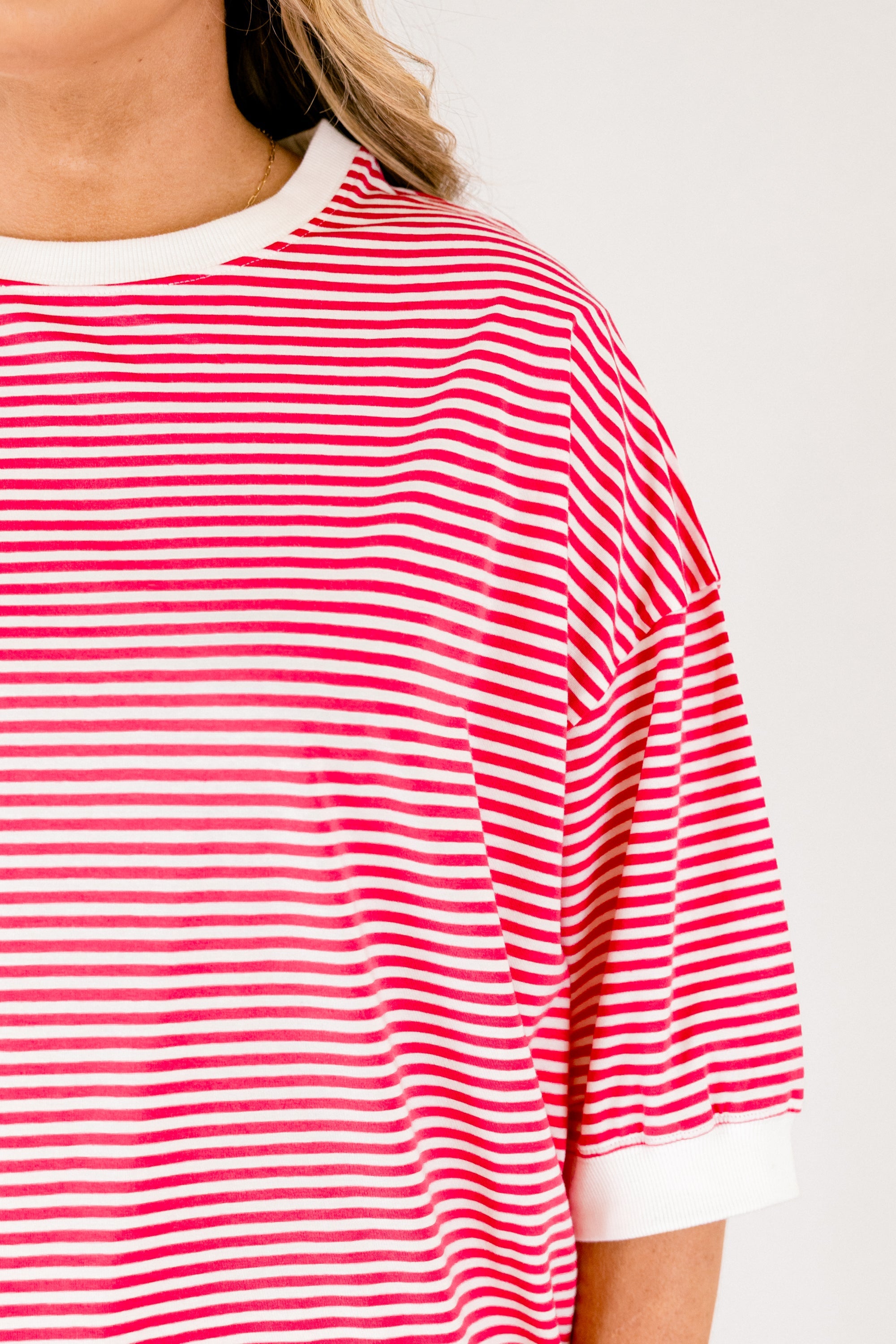 The Classic Coastline Top, Hot Pink
