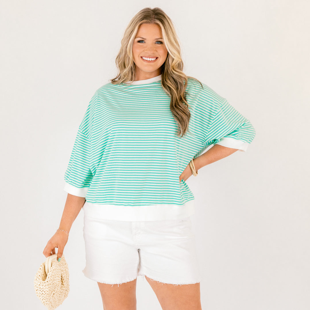 The Classic Coastline Top, Mint