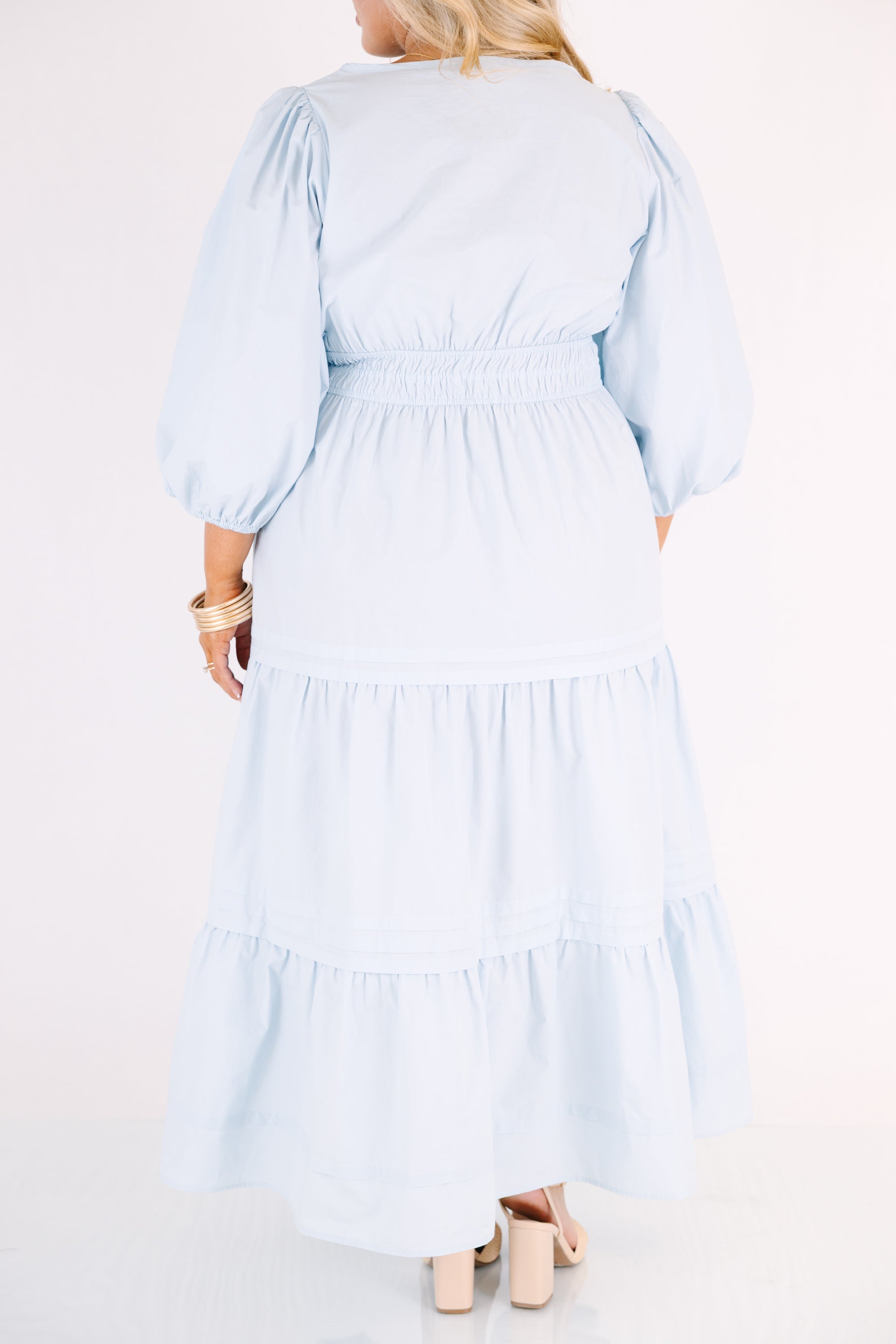 The Clear Choice Dress, Baby Blue
