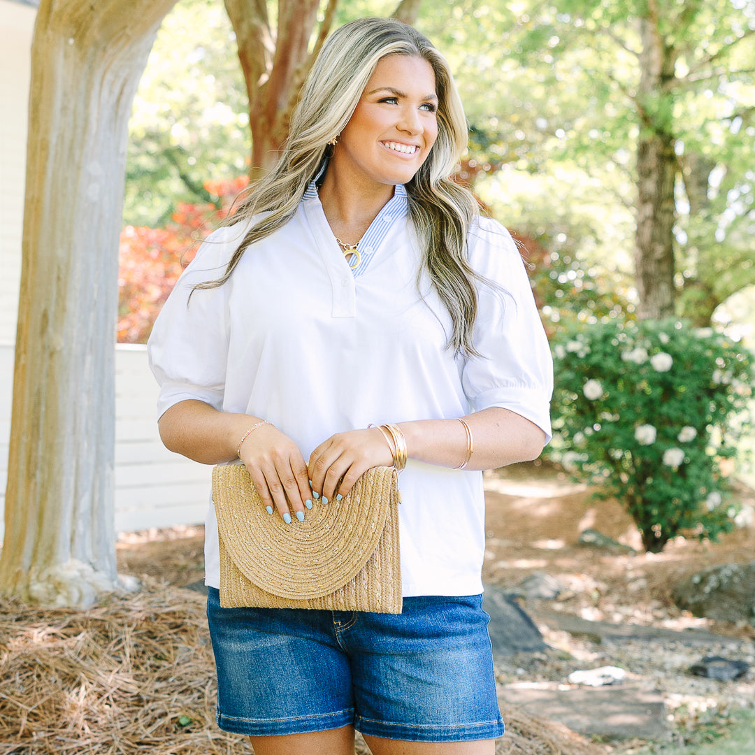 The Clear Choice Top, White