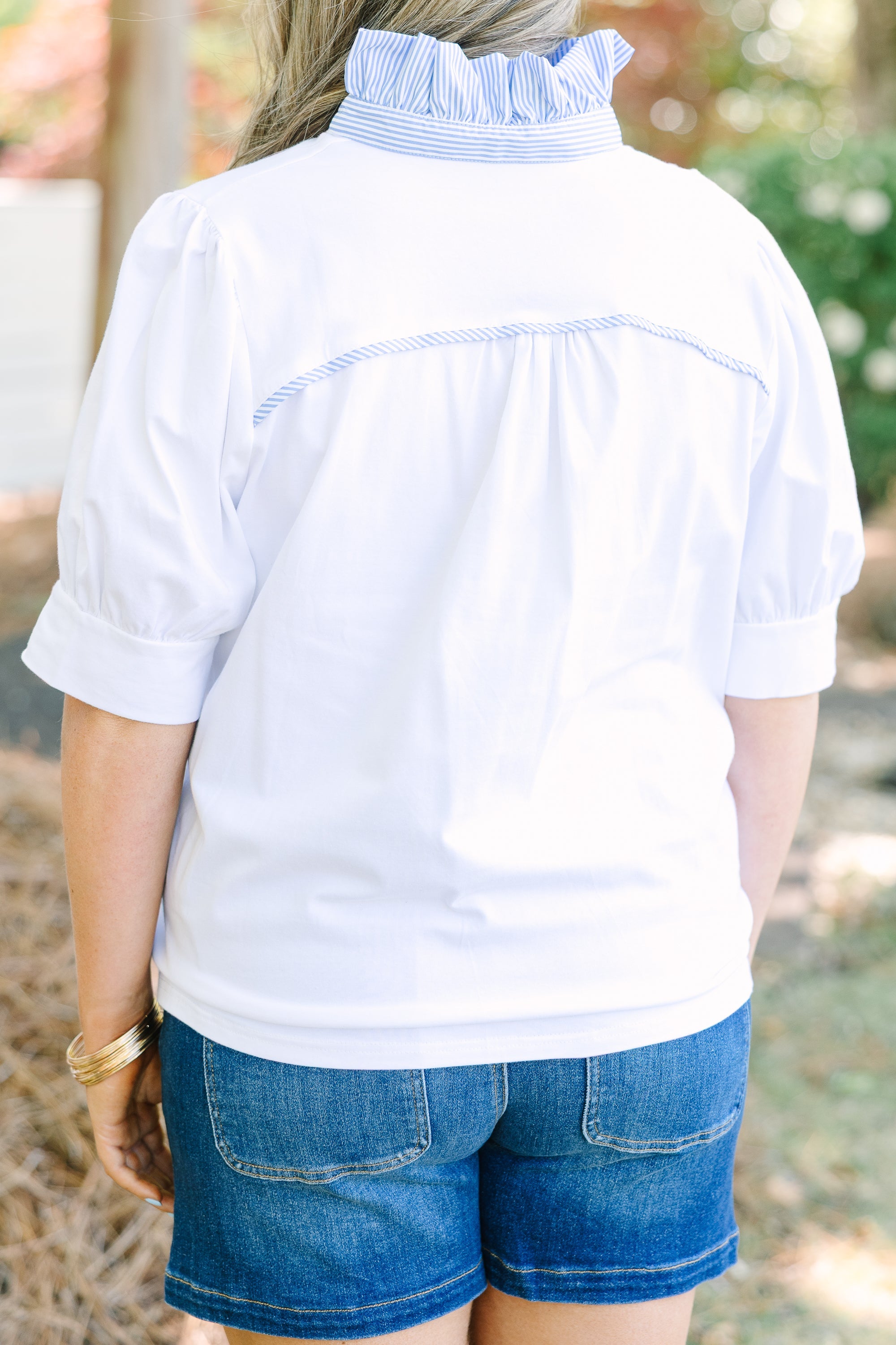 The Clear Choice Top, White
