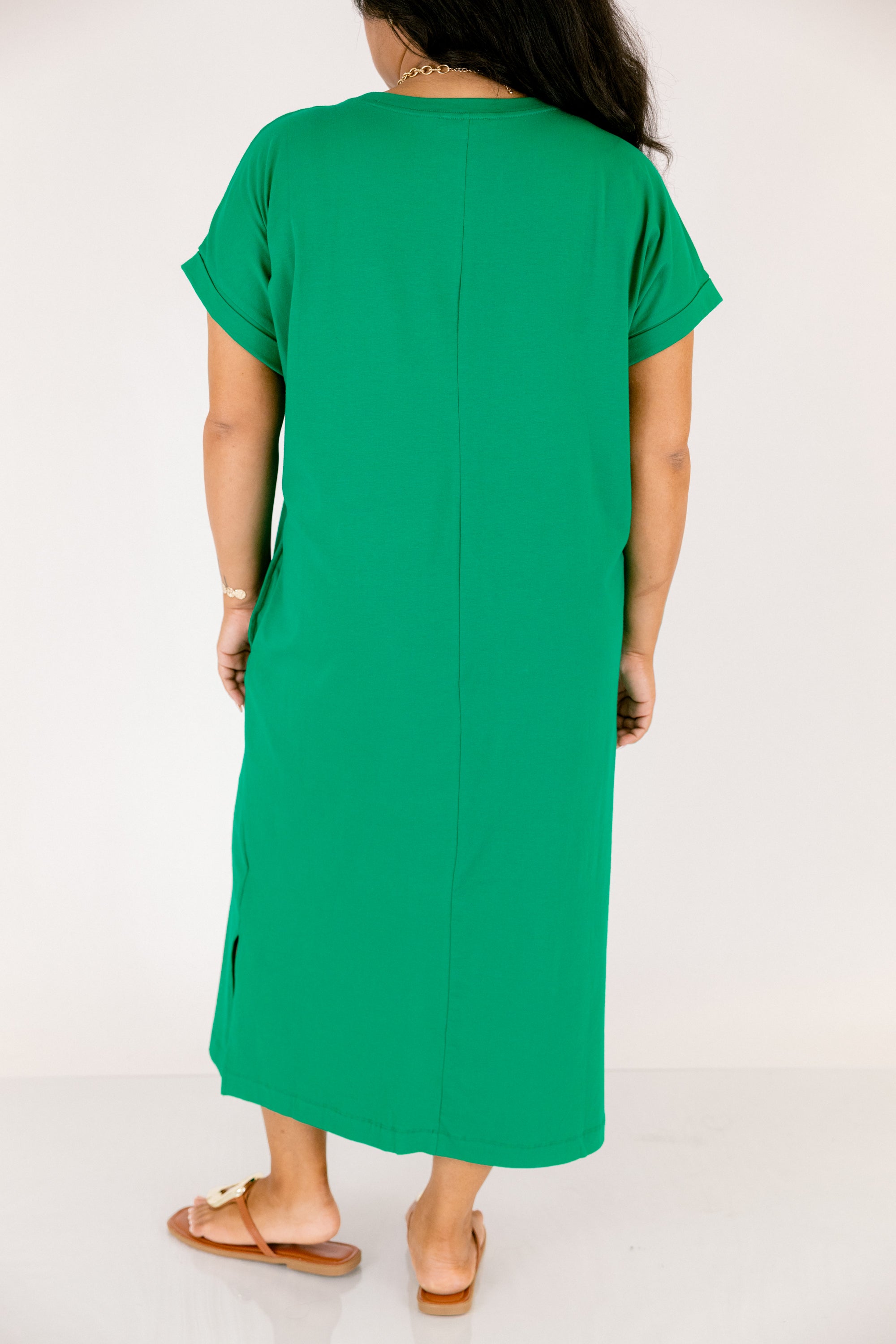 The Done Deal Dress, Kelly Green