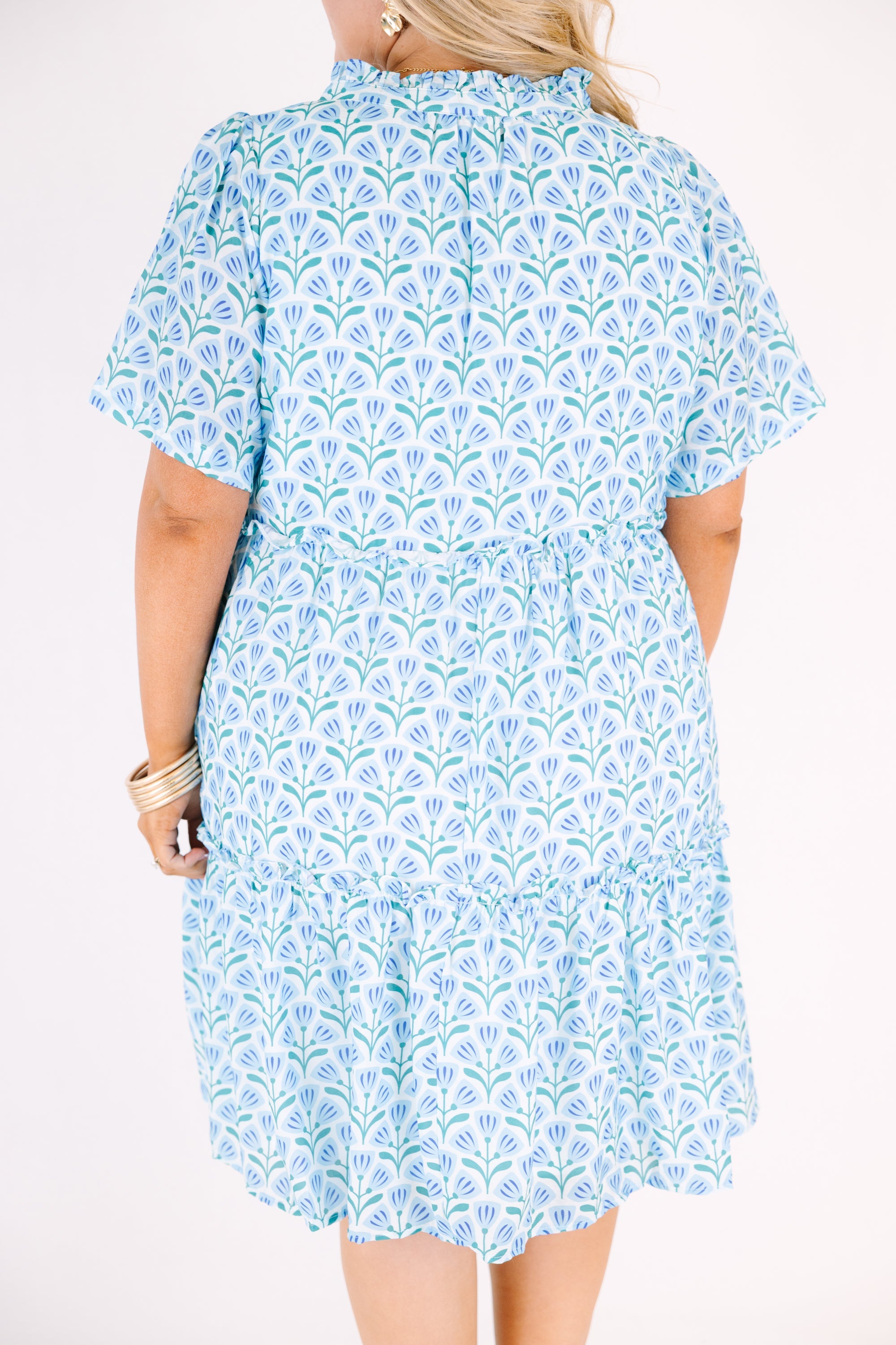 The Edge Dress, Light Blue